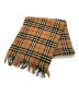 Burberry's (バーバリーズ) カシミヤノバチェックマフラー ベージュ：12000円