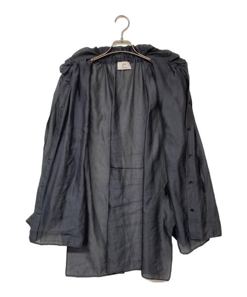 1er Arrondissement（プルミエ アロンディスモン）1er Arrondissement (プルミエ アロンディスモン) シアーブラウス ネイビー サイズ:Sの古着・服飾アイテム