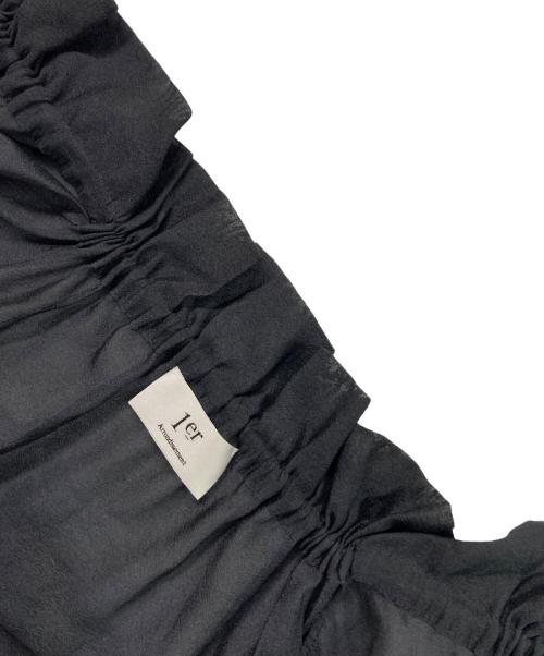 1er Arrondissement（プルミエ アロンディスモン）1er Arrondissement (プルミエ アロンディスモン) シアーブラウス ネイビー サイズ:Sの古着・服飾アイテム