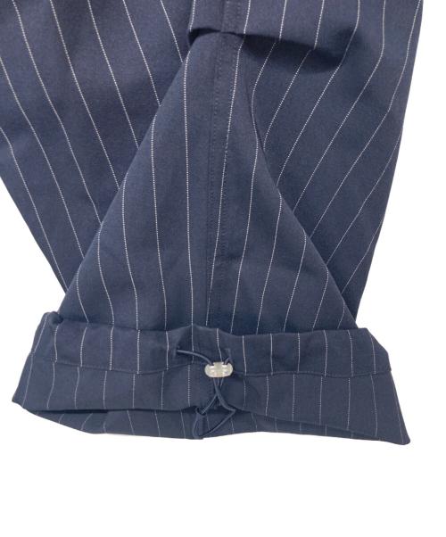 PUBLUX（パブリュクス）PUBLUX (パブリュクス) ピンストライプ スノーパンツ ネイビー サイズ:Fの古着・服飾アイテム