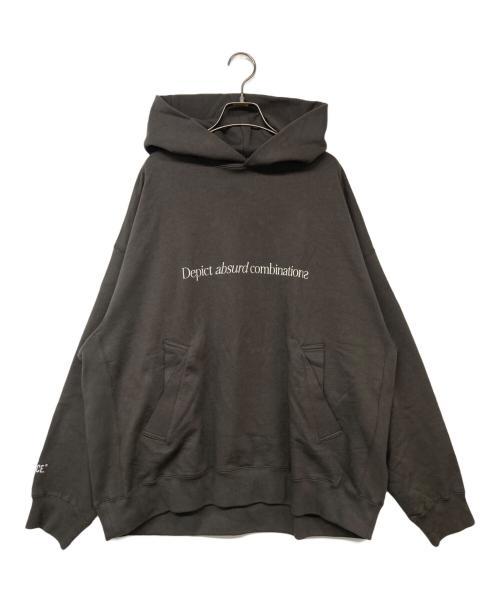 F/CE.（エフシーイー）F/CE. (エフシーイー) HIDDEN IDENTITY BY M.ENOMOTO HOODY TYPE-B グレー サイズ:Mの古着・服飾アイテム