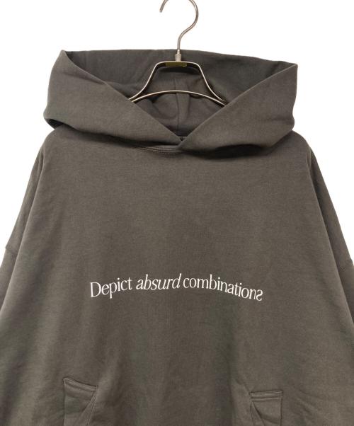 F/CE.（エフシーイー）F/CE. (エフシーイー) HIDDEN IDENTITY BY M.ENOMOTO HOODY TYPE-B グレー サイズ:Mの古着・服飾アイテム