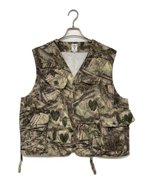 South2 West8（サウスツー ウエストエイト）South2 West8 (サウスツー ウエストエイト) Tenkara Vest カーキ サイズ:Mの古着・服飾アイテム