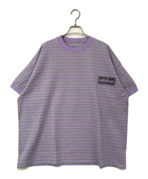 F/CE.（エフシーイー）F/CE. (エフシーイー) ボーダーTシャツ パープル サイズ:Mの古着・服飾アイテム