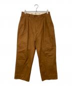 NEATニート）の古着「2タックパンツ」｜ブラウン