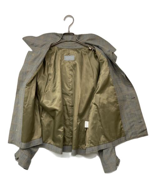 MACKINTOSH PHILOSOPHY（マッキントッシュ フィロソフィー）MACKINTOSH PHILOSOPHY (マッキントッシュ フィロソフィー) グレンチェックショートブルゾン グレー サイズ:2の古着・服飾アイテム