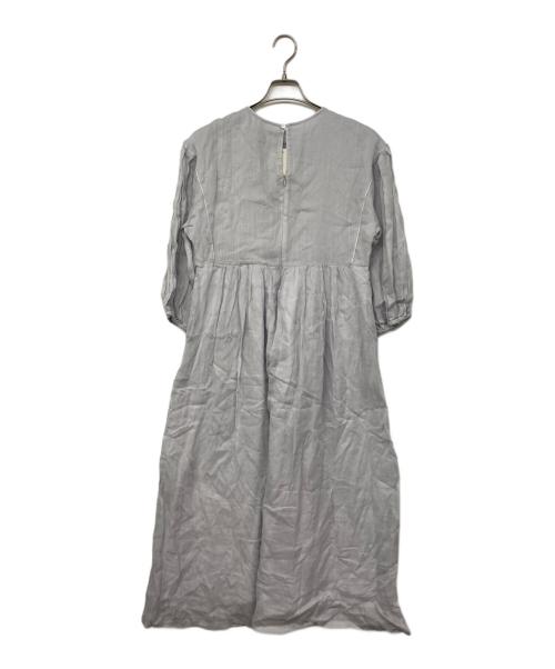 IENA（イエナ）IENA (イエナ) ラミーボリュームスリーブワンピース グレー サイズ:38 未使用品の古着・服飾アイテム