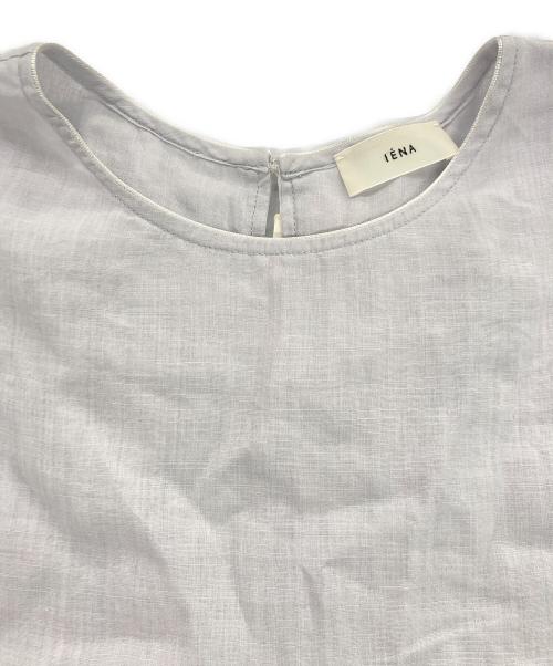 IENA（イエナ）IENA (イエナ) ラミーボリュームスリーブワンピース グレー サイズ:38 未使用品の古着・服飾アイテム