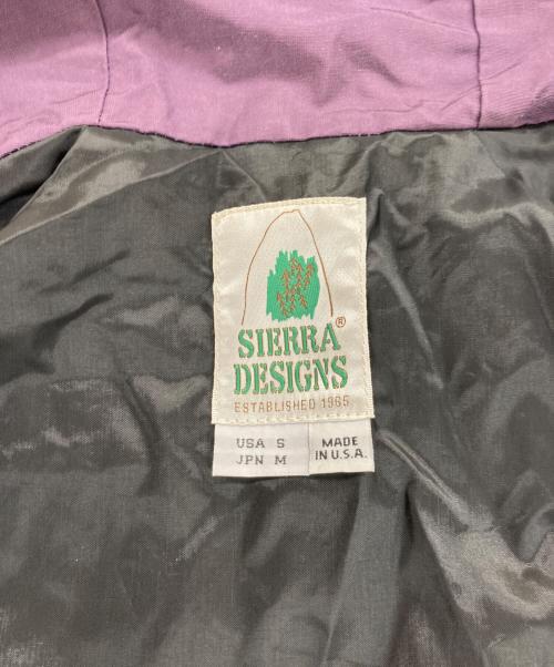 SIERRA DESIGNS（シエラデザインズ）SIERRA DESIGNS (シエラデザインズ) マウンテンパーカー パープル サイズ:Mの古着・服飾アイテム