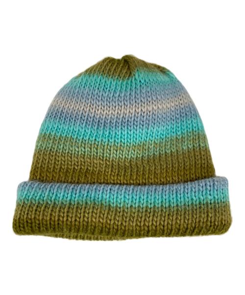 SUPREME（シュプリーム）Supreme (シュプリーム) Onbre Stripe Beanie カーキの古着・服飾アイテム