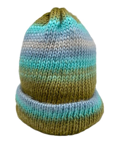 SUPREME（シュプリーム）Supreme (シュプリーム) Onbre Stripe Beanie カーキの古着・服飾アイテム