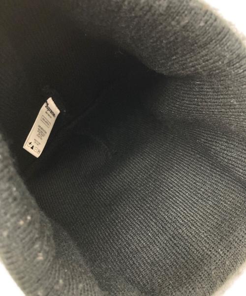 SUPREME（シュプリーム）SUPREME (シュプリーム) Lenticular Patch Beanie ブラックの古着・服飾アイテム
