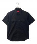 SUPREMEシュプリーム）の古着「Twill Work Shirt」｜ブラック