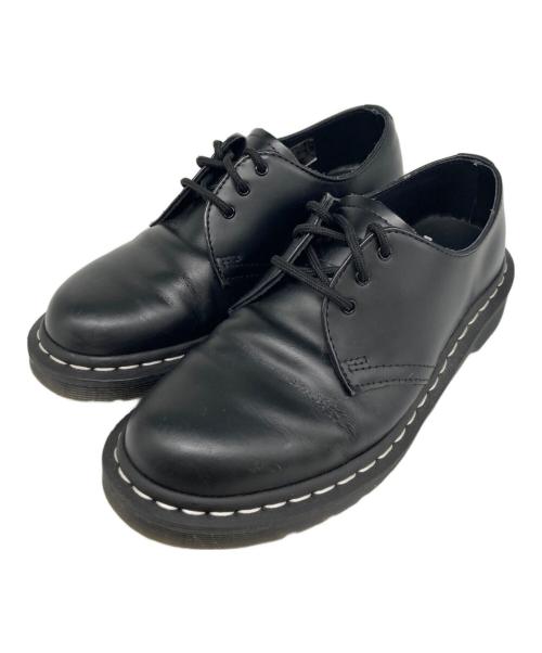 Dr.Martens（ドクターマーチン）Dr.Martens (ドクターマーチン) 3ホールレザーシューズ ブラック サイズ:UK6の古着・服飾アイテム
