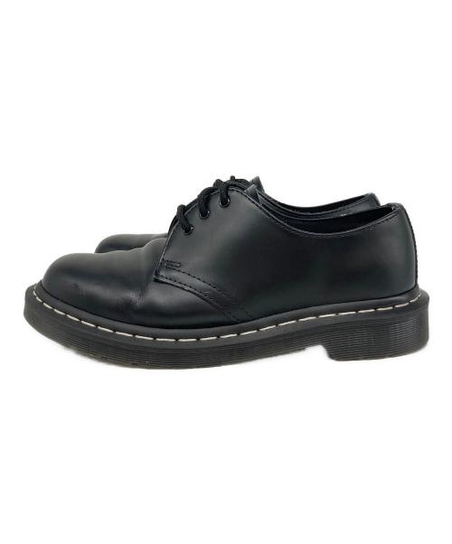 Dr.Martens（ドクターマーチン）Dr.Martens (ドクターマーチン) 3ホールレザーシューズ ブラック サイズ:UK6の古着・服飾アイテム