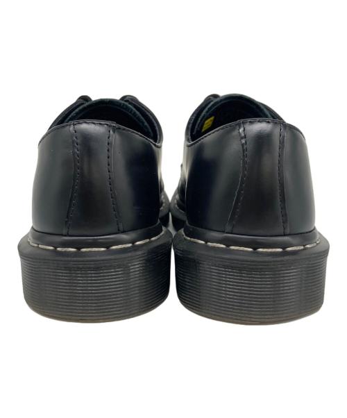 Dr.Martens（ドクターマーチン）Dr.Martens (ドクターマーチン) 3ホールレザーシューズ ブラック サイズ:UK6の古着・服飾アイテム