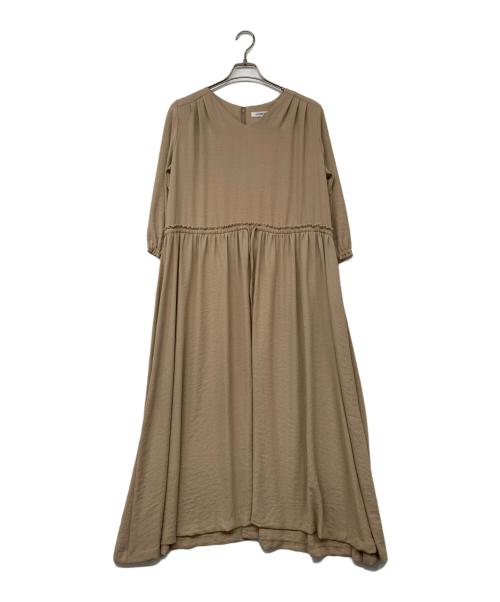 outersunset（アウターサンセット）outersunset (アウターサンセット) ブラウスワンピース ベージュ サイズ:F 未使用品の古着・服飾アイテム