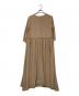 outersunset (アウターサンセット) ブラウスワンピース ベージュ サイズ:F 未使用品：5000円