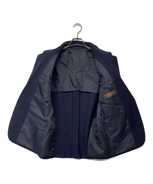 Yves Saint Laurent（イヴサンローラン）Yves Saint Laurent (イヴサンローラン) セットアップスーツ ネイビー サイズ:ジャケット：C96-W86-T170/パンツ：C94-W84-T165の古着・服飾アイテム