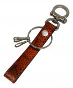 HENDER SCHEMEエンダースキーマ）の古着「パイソンキーリング」｜ブラウン