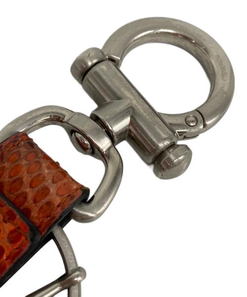 HENDER SCHEME（エンダースキーマ）Hender Scheme (エンダースキーマ) パイソンキーリング ブラウンの古着・服飾アイテム