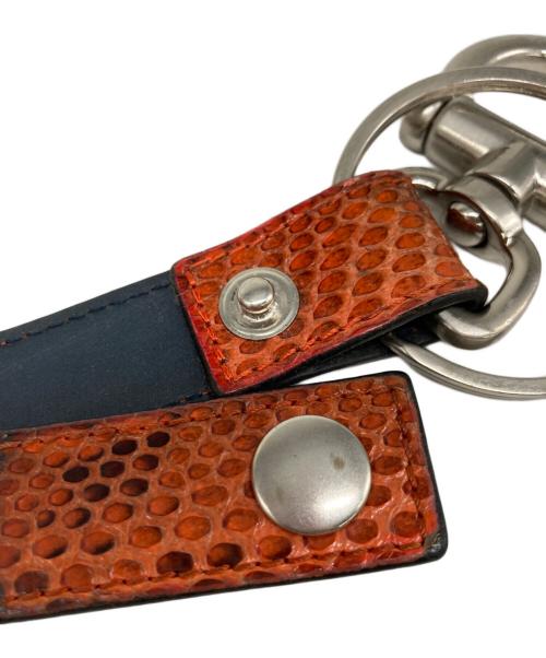 HENDER SCHEME（エンダースキーマ）Hender Scheme (エンダースキーマ) パイソンキーリング ブラウンの古着・服飾アイテム