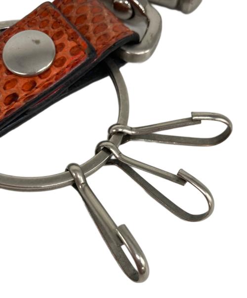 HENDER SCHEME（エンダースキーマ）Hender Scheme (エンダースキーマ) パイソンキーリング ブラウンの古着・服飾アイテム