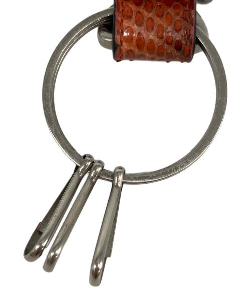 HENDER SCHEME（エンダースキーマ）Hender Scheme (エンダースキーマ) パイソンキーリング ブラウンの古着・服飾アイテム