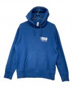 LOOPWHEELER×BEAMS PLUSループウィラー×ビームスプラス）の古着「プルオーバーパーカー」｜ネイビー