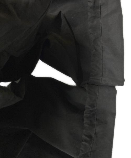 studio seven（スタジオセブン）studio seven (スタジオセブン) Logo Print Cargo Pants ブラック サイズ:Ｍの古着・服飾アイテム