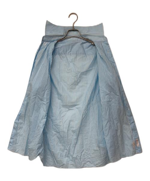 yamagami shirt（ヤマガミシャツ）yamagami shirt (ヤマガミシャツ) ストライプシャツ ブルー サイズ:記載なしの古着・服飾アイテム