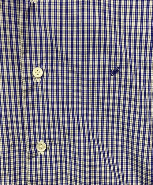 anna matuozzo（アンナマトッツォ）anna matuozzo (アンナマトッツォ) チェックシャツ ブルー サイズ:記載なしの古着・服飾アイテム