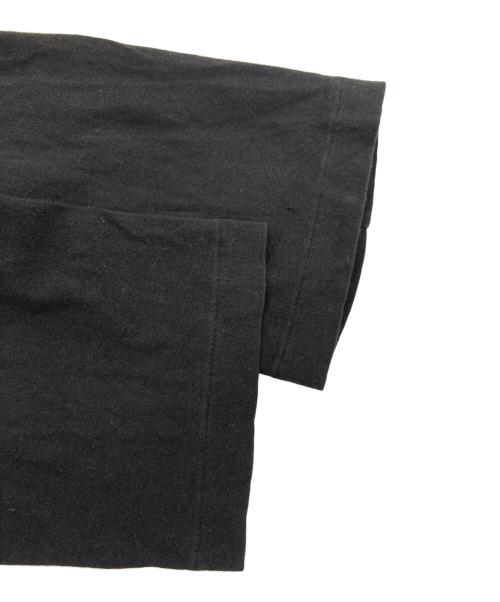 Yohji Yamamoto pour homme（ヨウジヤマモト プールオム）Yohji Yamamoto pour homme (ヨウジヤマモト プールオム) バックプリントクルーネックカットソー ブラック サイズ:3の古着・服飾アイテム