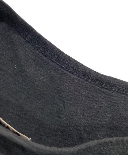 Yohji Yamamoto pour homme（ヨウジヤマモト プールオム）Yohji Yamamoto pour homme (ヨウジヤマモト プールオム) バックプリントクルーネックカットソー ブラック サイズ:3の古着・服飾アイテム