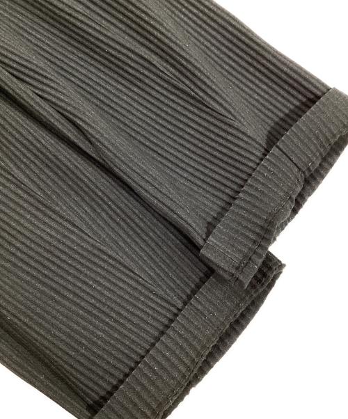 HOMME PLISSE ISSEY MIYAKE（オム プリッセ イッセイ ミヤケ）HOMME PLISSE ISSEY MIYAKE (オム プリッセ イッセイ ミヤケ) プリーツパンツ ブラック サイズ:2の古着・服飾アイテム