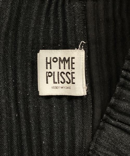HOMME PLISSE ISSEY MIYAKE（オム プリッセ イッセイ ミヤケ）HOMME PLISSE ISSEY MIYAKE (オム プリッセ イッセイ ミヤケ) プリーツパンツ ブラック サイズ:2の古着・服飾アイテム