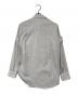 YUKI HASHIMOTO (ユウキハシモト) CROSSOVER LONG SLEEVE OFFICER SHIRTS グレー サイズ:44：3000円
