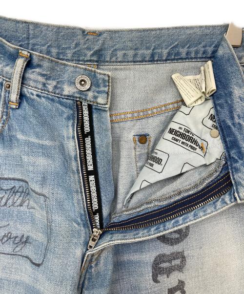 NEIGHBORHOOD（ネイバーフッド）NEIGHBORHOOD (ネイバーフッド) FADE DENIM PANTS インディゴ サイズ:Sの古着・服飾アイテム