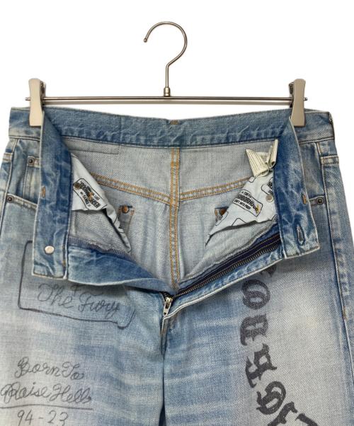 NEIGHBORHOOD（ネイバーフッド）NEIGHBORHOOD (ネイバーフッド) FADE DENIM PANTS インディゴ サイズ:Sの古着・服飾アイテム