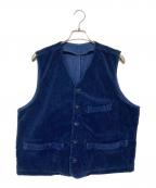 Porter Classicポータークラシック）の古着「コーデュロイベスト」｜ネイビー