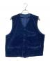 Porter Classic（ポータークラシック）の古着「コーデュロイベスト」｜ネイビー