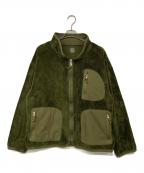 Porter Classicポータークラシック）の古着「BABY FLEECE jacket」｜オリーブ