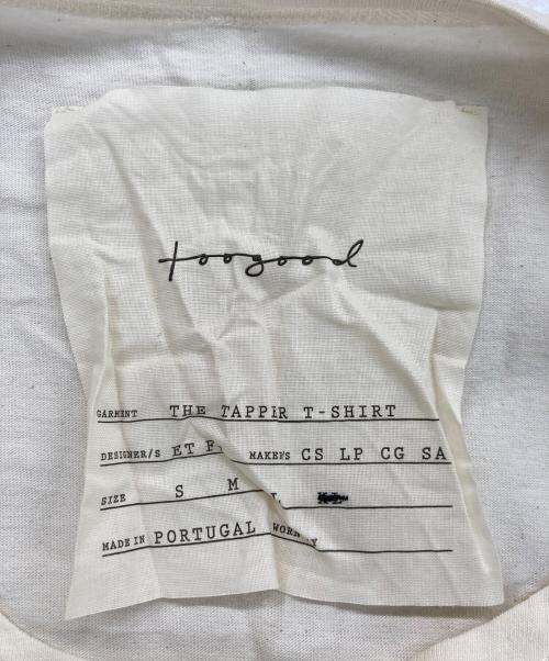 toogood（トゥーグッド）toogood (トゥーグッド) the tapper t shirt ベージュ サイズ:XLの古着・服飾アイテム