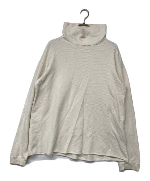 Porter Classic（ポータークラシック）Porter Classic (ポータークラシック) フレンチサーマル タートルネック アイボリー サイズ:XLの古着・服飾アイテム