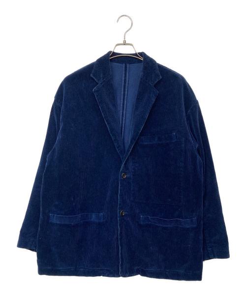 Porter Classic（ポータークラシック）Porter Classic (ポータークラシック) CORDUROY CLASSIC JACKET ネイビー サイズ:XLの古着・服飾アイテム