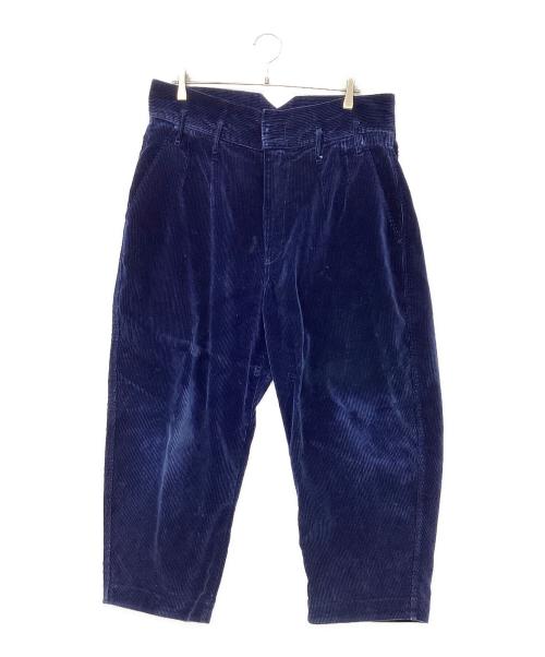 Porter Classic（ポータークラシック）Porter Classic (ポータークラシック) Corduroy Classic Pants ネイビー サイズ:XLの古着・服飾アイテム