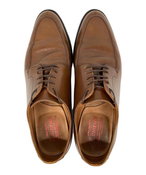 SCOTCH GRAIN（スコッチグレイン）SCOTCH GRAIN (スコッチグレイン) Uチップシューズ ブラウン サイズ:26の古着・服飾アイテム