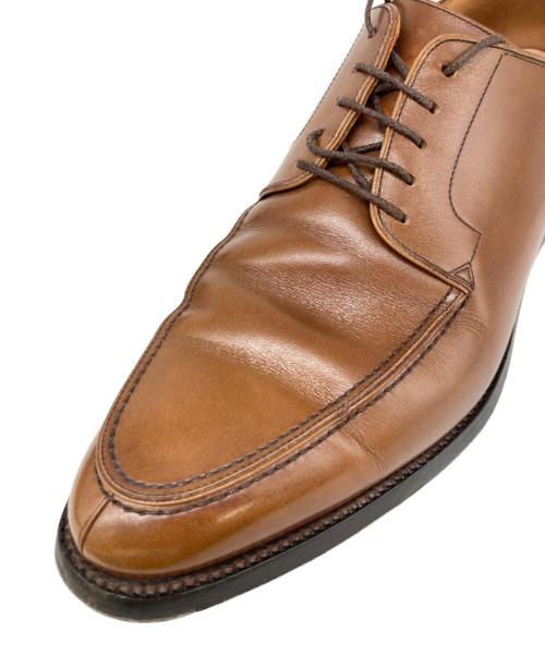 SCOTCH GRAIN（スコッチグレイン）SCOTCH GRAIN (スコッチグレイン) Uチップシューズ ブラウン サイズ:26の古着・服飾アイテム