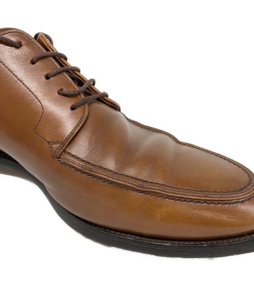 SCOTCH GRAIN（スコッチグレイン）SCOTCH GRAIN (スコッチグレイン) Uチップシューズ ブラウン サイズ:26の古着・服飾アイテム