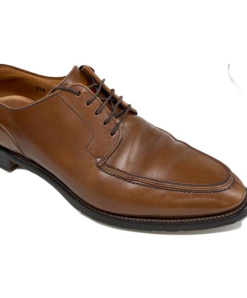 SCOTCH GRAIN（スコッチグレイン）SCOTCH GRAIN (スコッチグレイン) Uチップシューズ ブラウン サイズ:26の古着・服飾アイテム